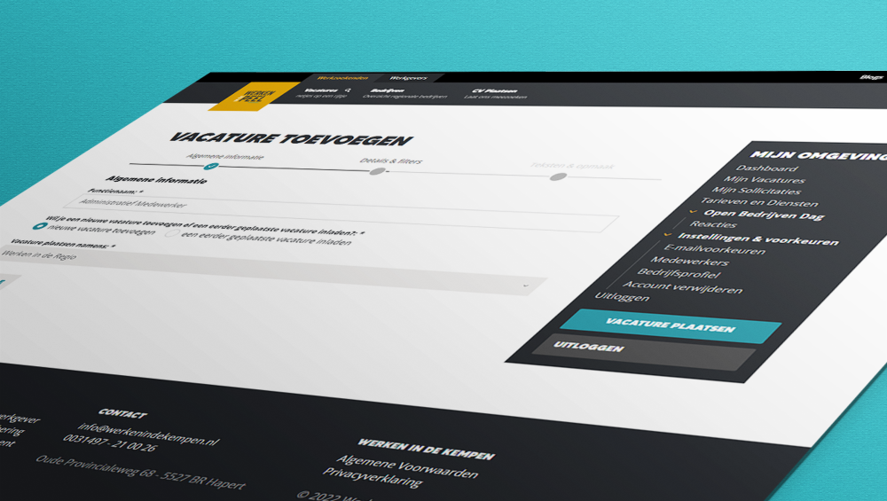 De zoektocht naar een nieuwe medewerker. Zelf vacatures plaatsen