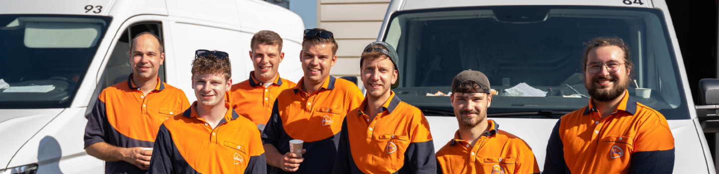 Pakketbezorger Zaterdag