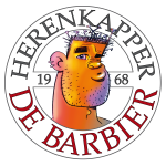 Herenkapsalon de Barbier logo