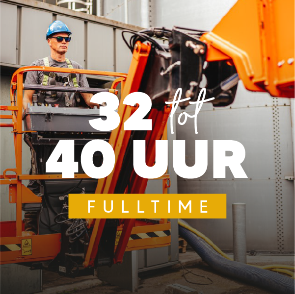 32 tot 40 uur werken is fulltime